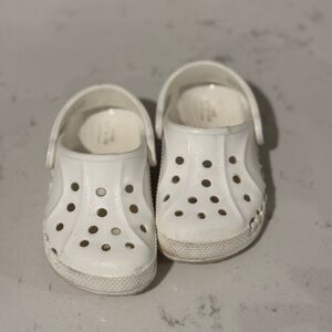 CROCS Kids White Clog Sandals